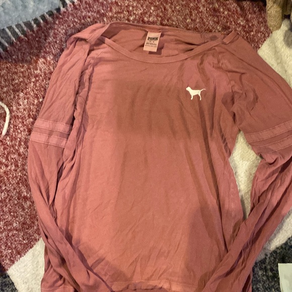 PINK Victoria's Secret Tops - Victoria’s Secret long sleeve tee
